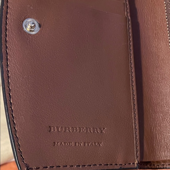 Burberry Chestnut Leather Wallet - Picture 5 of 9